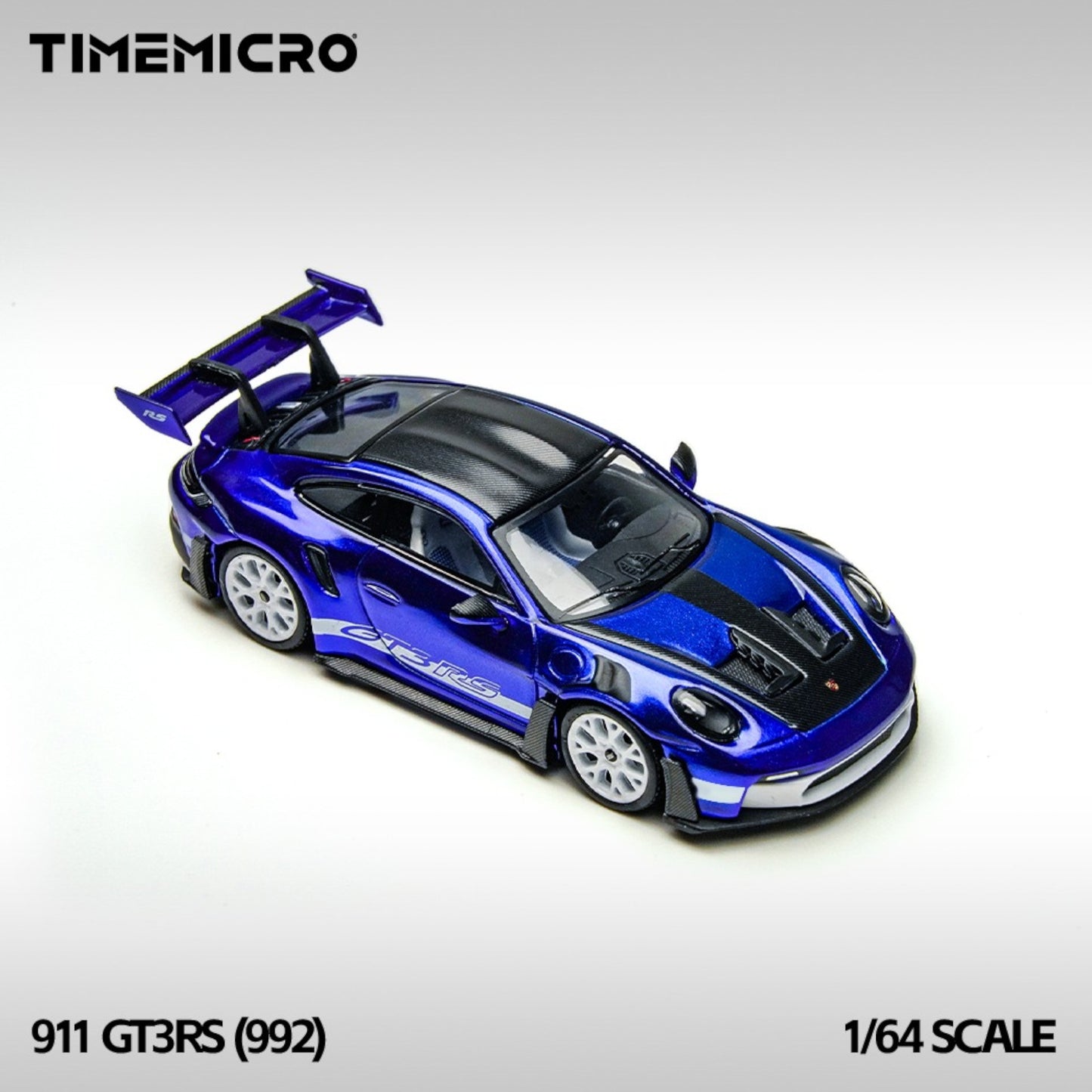 TimeMicro - Pre-Orde - Porsche 992 GT3 RS San Marino Blue - TM644643