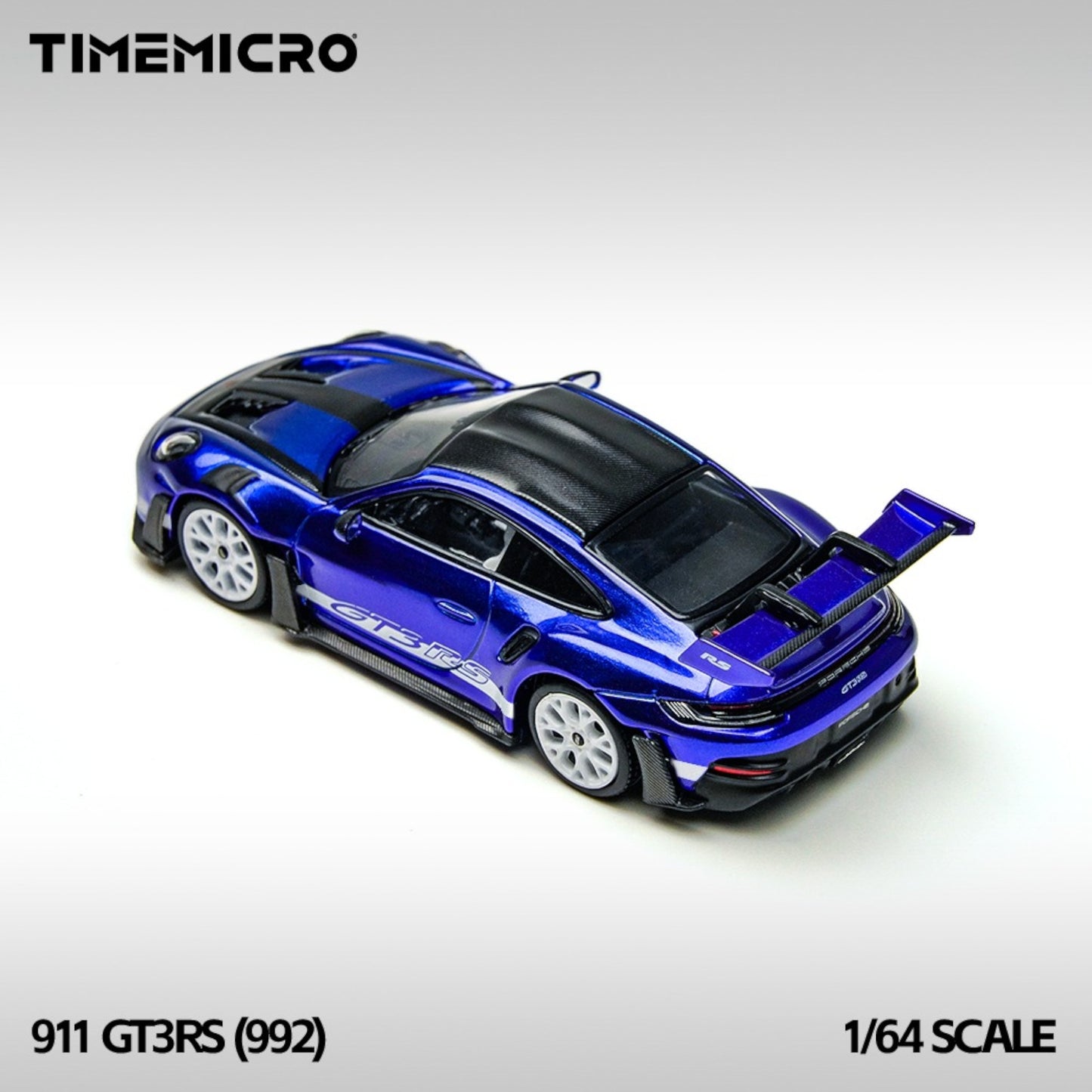 TimeMicro - Pre-Orde - Porsche 992 GT3 RS San Marino Blue - TM644643