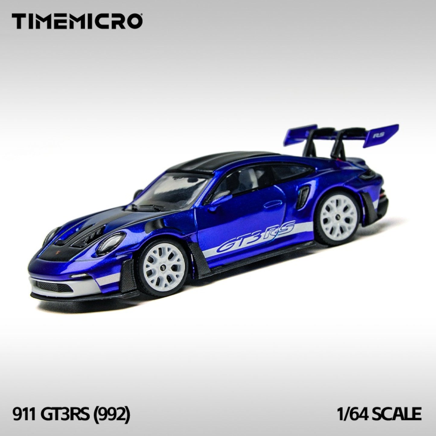 TimeMicro - Pre-Orde - Porsche 992 GT3 RS San Marino Blue - TM644643