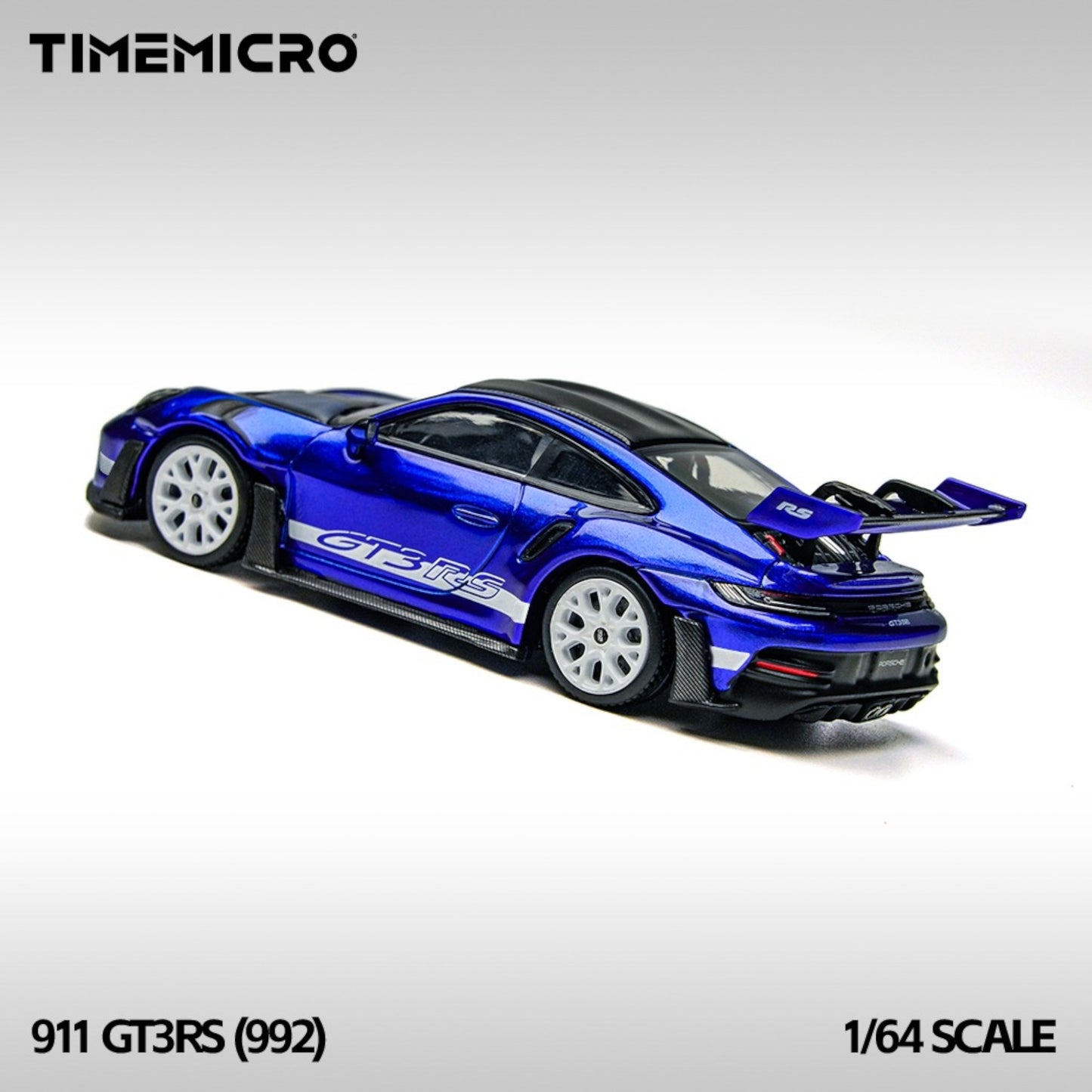 TimeMicro - Pre-Orde - Porsche 992 GT3 RS San Marino Blue - TM644643