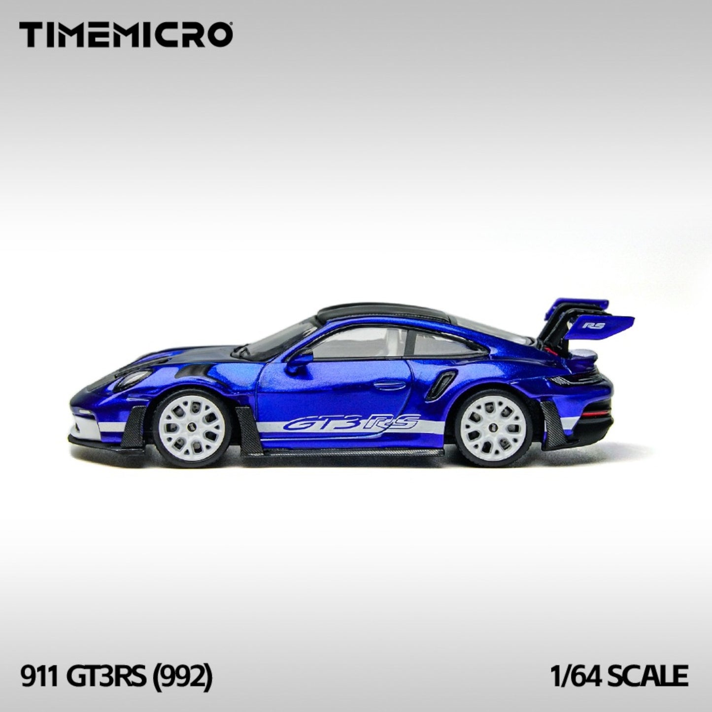 TimeMicro - Pre-Orde - Porsche 992 GT3 RS San Marino Blue - TM644643