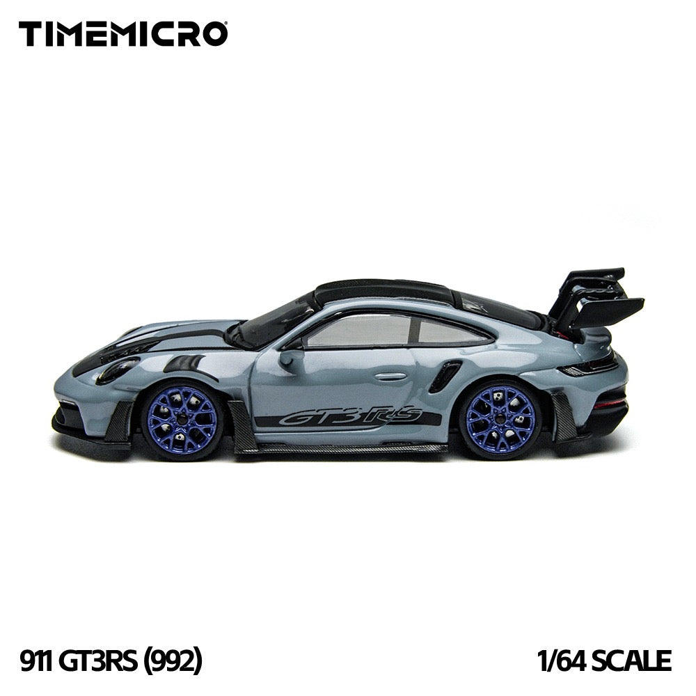 TimeMicro - Pre-Order - Porsche 992 GT3 RS Polar Gray - TM644648