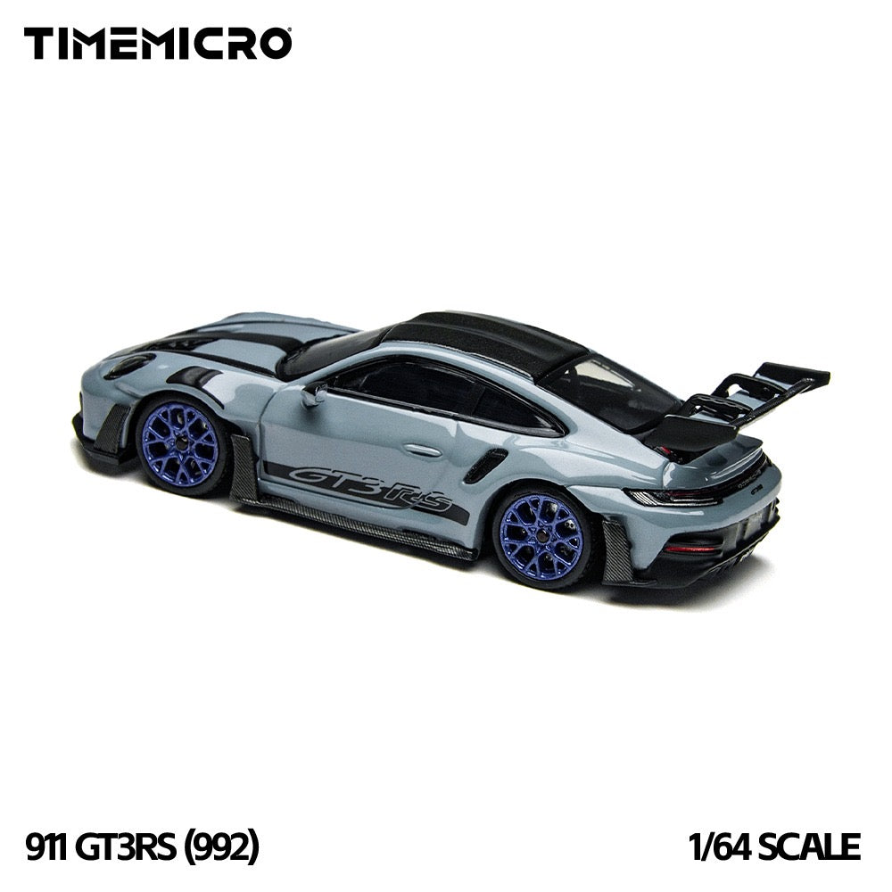 TimeMicro - Pre-Order - Porsche 992 GT3 RS Polar Gray - TM644648