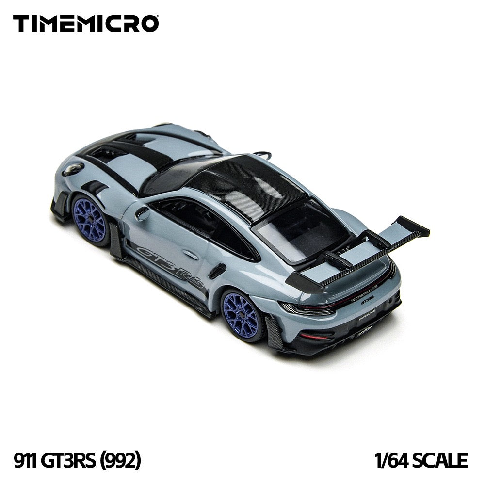 TimeMicro - Pre-Order - Porsche 992 GT3 RS Polar Gray - TM644648