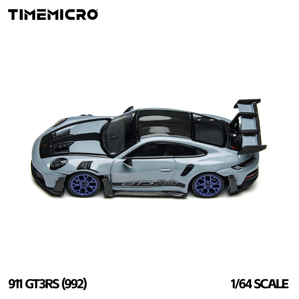 TimeMicro - Pre-Order - Porsche 992 GT3 RS Polar Gray - TM644648