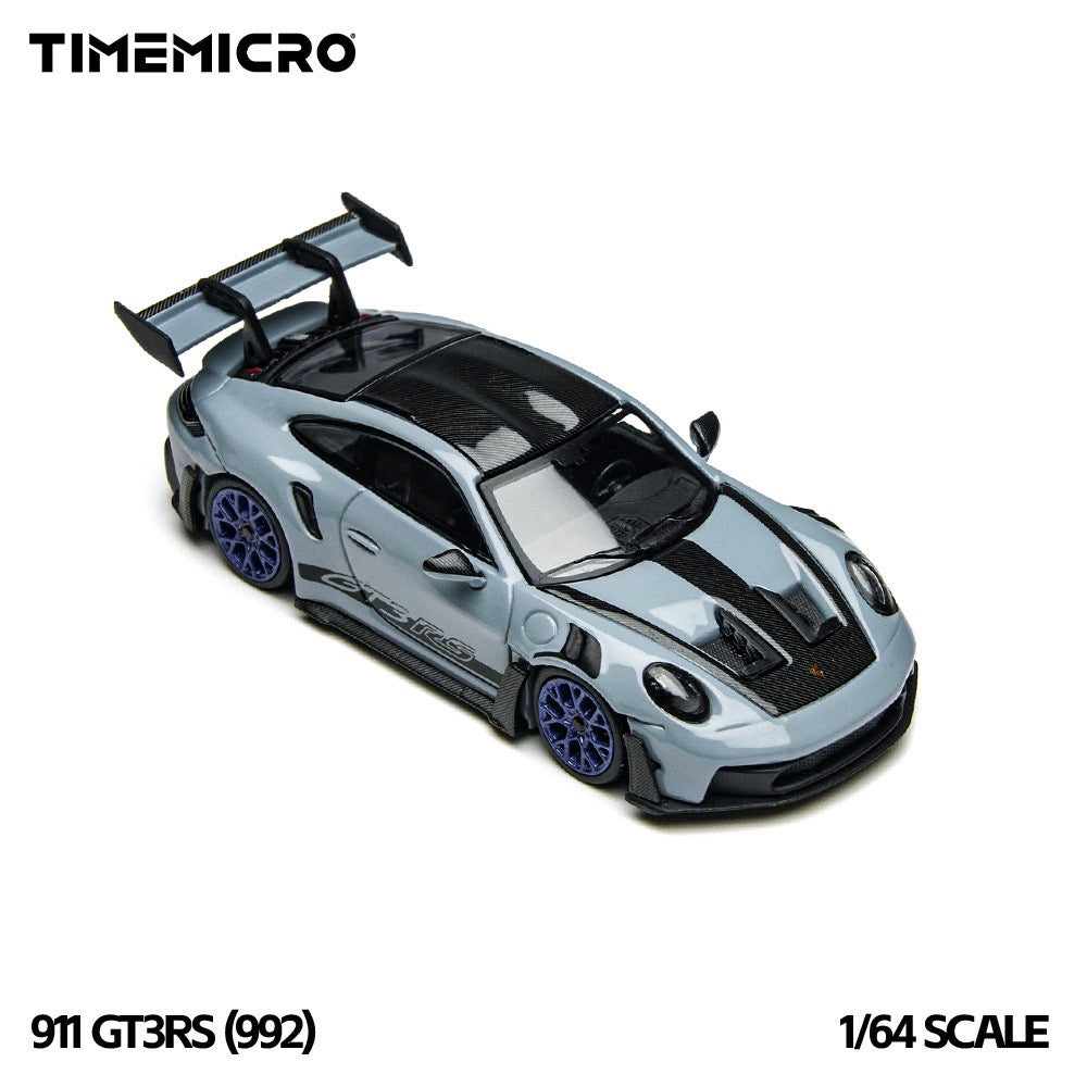 TimeMicro - Pre-Order - Porsche 992 GT3 RS Polar Gray - TM644648