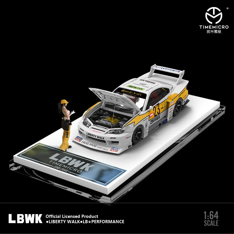 TimeMicro - Pre-Order - LBWK S15, No.23 open Hood - mit Figur - TM646001-1