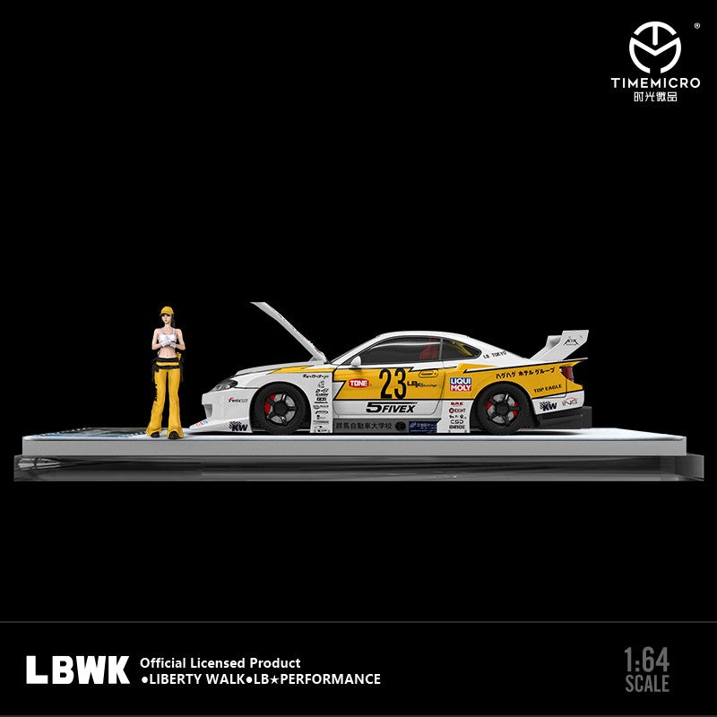 TimeMicro - Pre-Order - LBWK S15, No.23 open Hood - mit Figur - TM646001-1