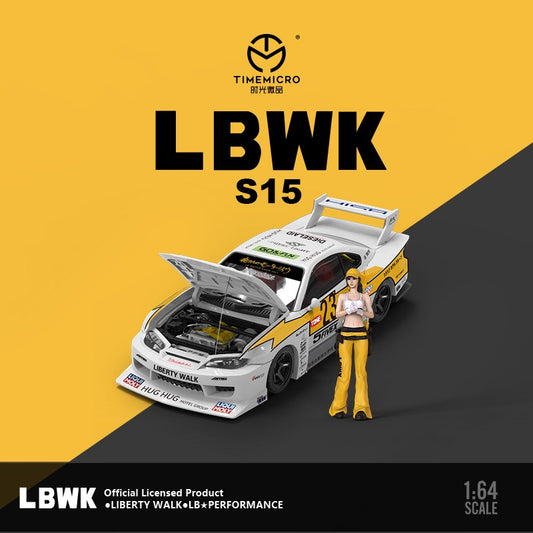 TimeMicro - Pre-Order - LBWK S15, No.23 open Hood - mit Figur - TM646001-1