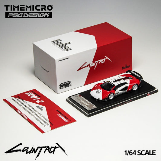 Time Micro x PSC Design - Pre-Order - Countach "V" Marlboro - TM647703