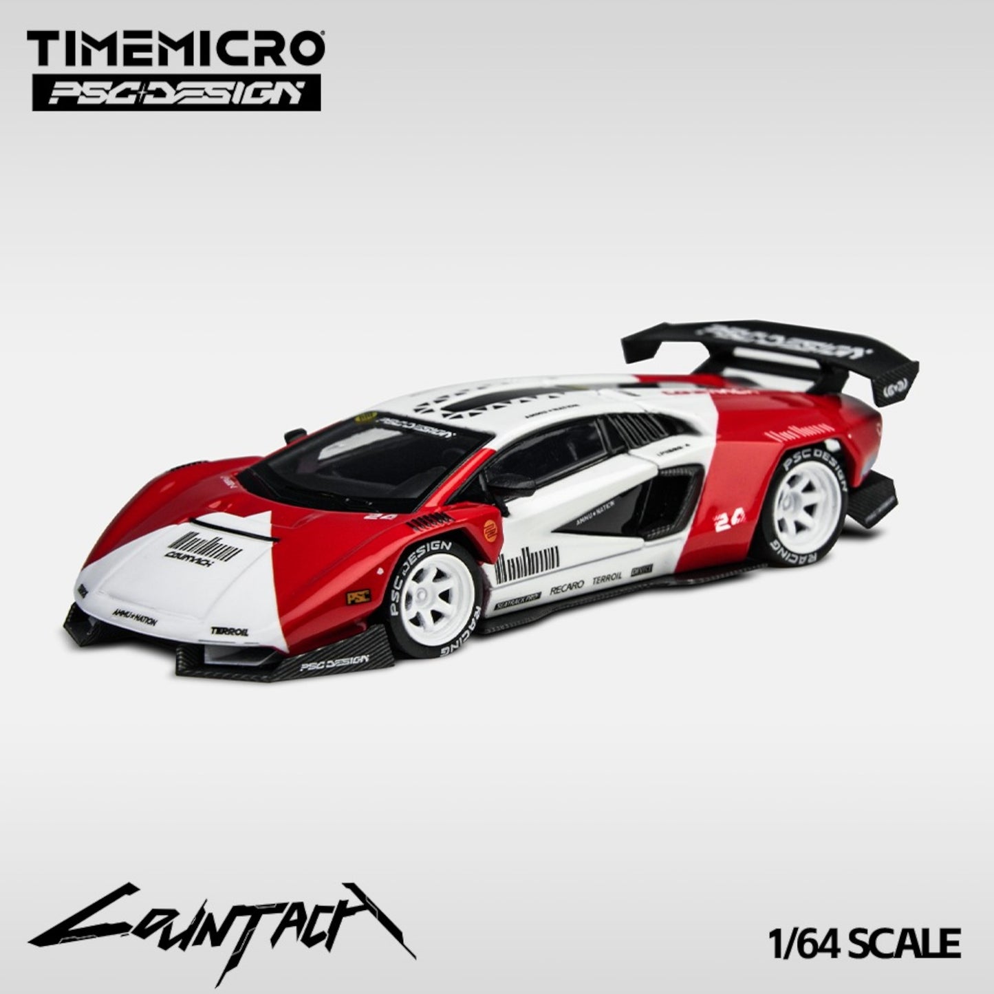 Time Micro x PSC Design - Pre-Order - Countach "V" Marlboro - TM647703