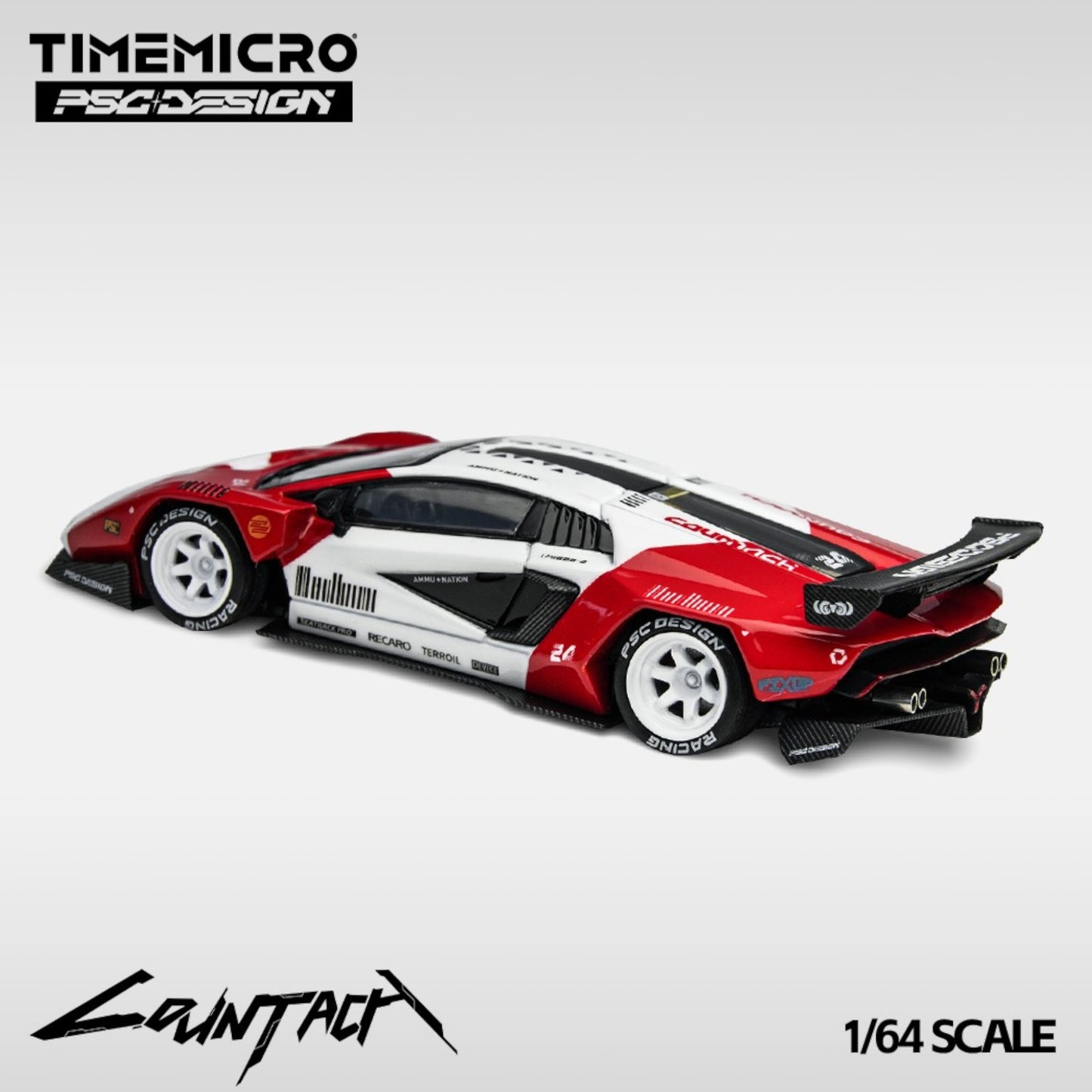 Time Micro x PSC Design - Pre-Order - Countach "V" Marlboro - TM647703