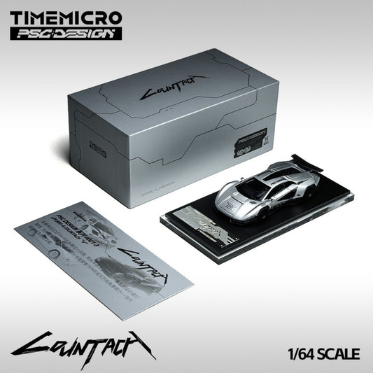 Pre-Order bis 08.09.2025 - TimeMicro x PSC Design - Countach "V" Silver Bullet - TM647704