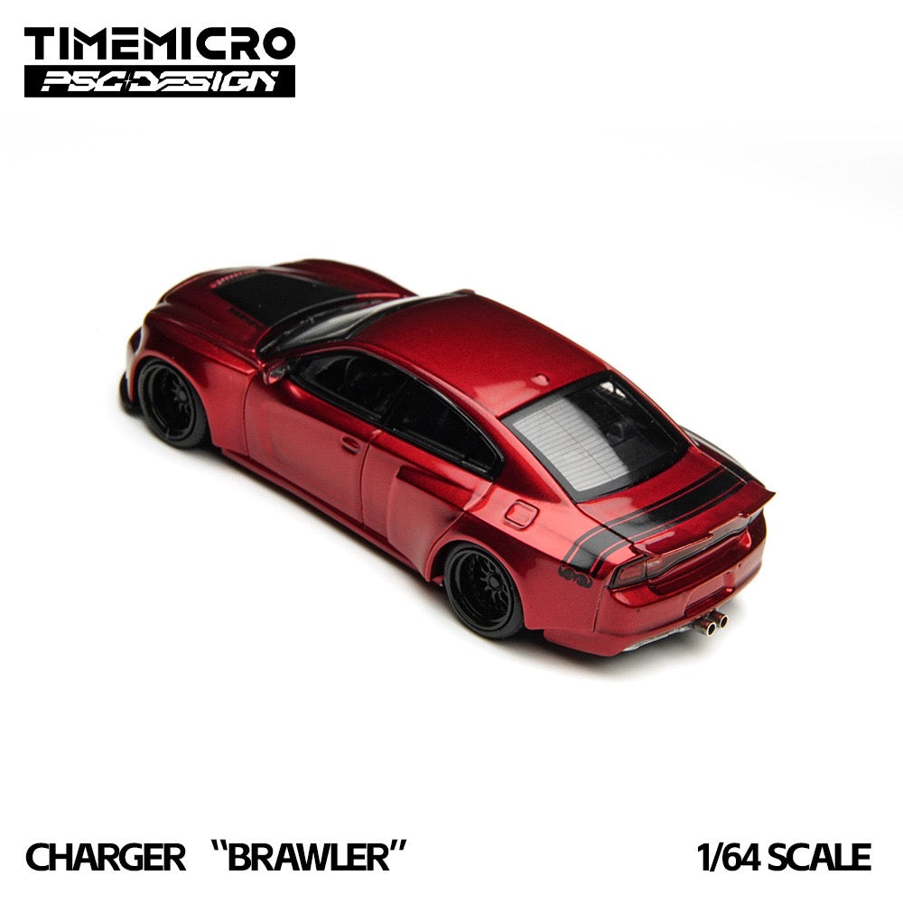 TimeMicro x PSC Design - Pre-Order - Warhorse "Brawler" Charger, Red - TM648204