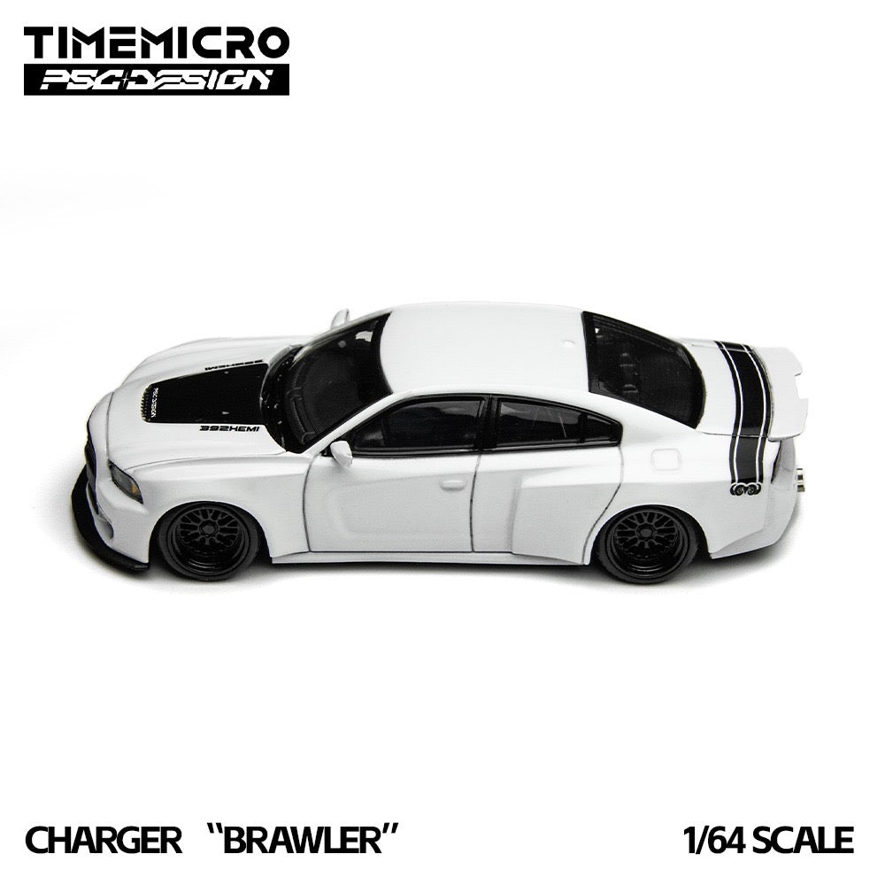 TimeMicro x PSC Design - Pre-Order - Warhorse "Brawler" Charger, White - TM648205
