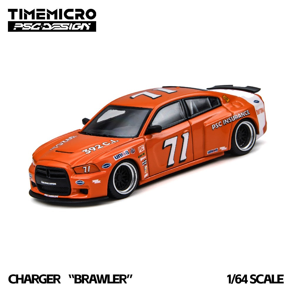 TimeMicro x PSC Design - Pre-Order - Charger "Brawler" Daytona71 Replica - TM648209