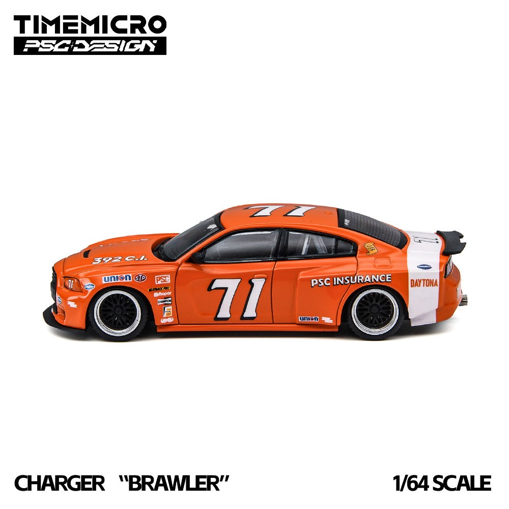 TimeMicro x PSC Design - Pre-Order - Charger "Brawler" Daytona71 Replica - TM648209