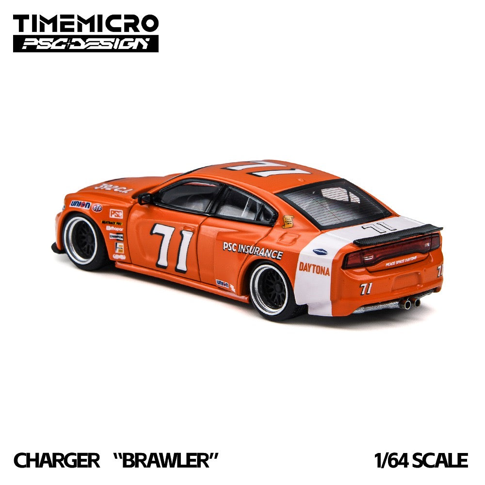 TimeMicro x PSC Design - Pre-Order - Charger "Brawler" Daytona71 Replica - TM648209