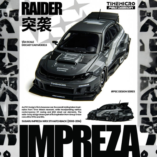 TimeMicro × PSC DESIGN - Pre-Order - Impreza "Raider“ of the gray - TM648301