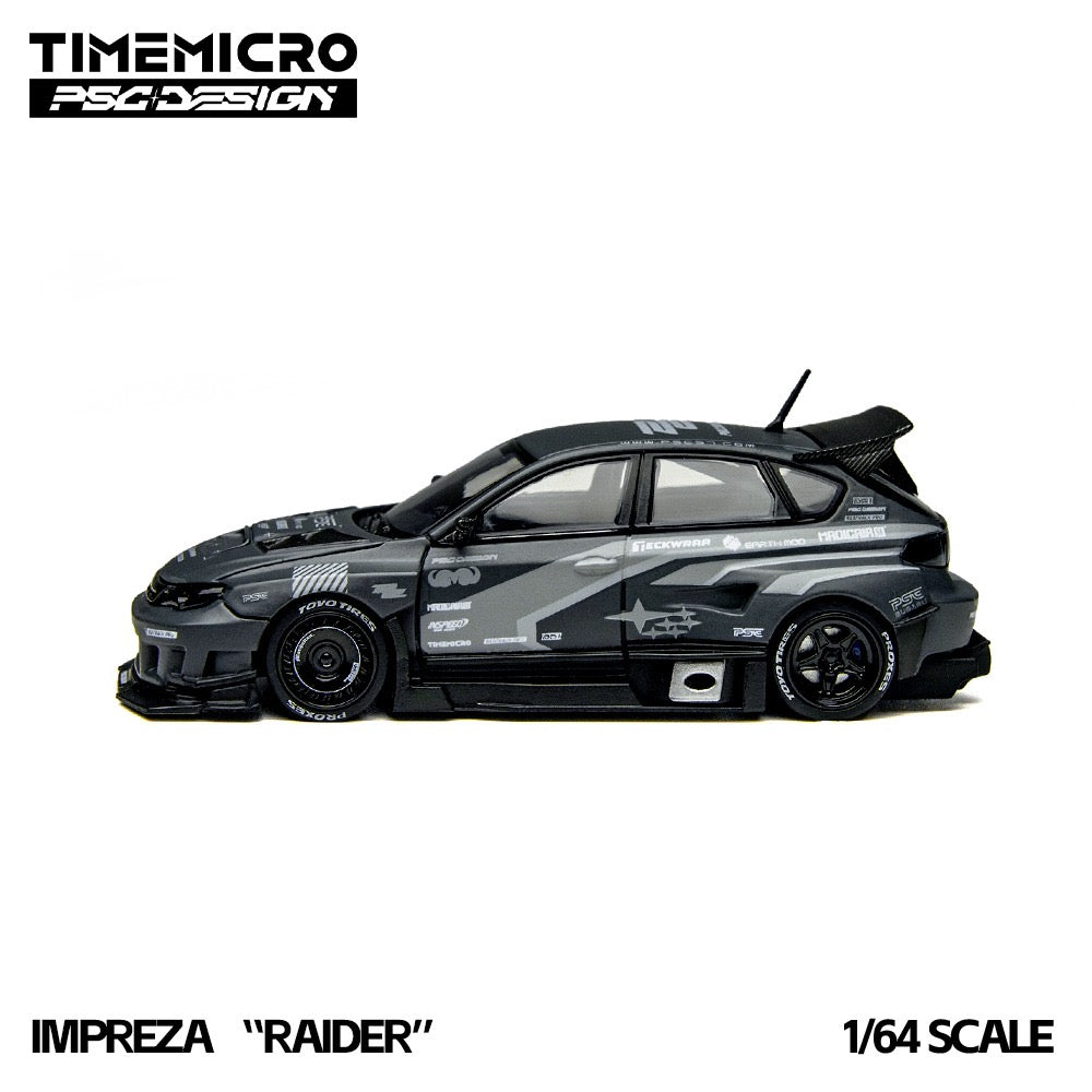 TimeMicro × PSC DESIGN - Impreza "Raider“ of the gray - TM648301