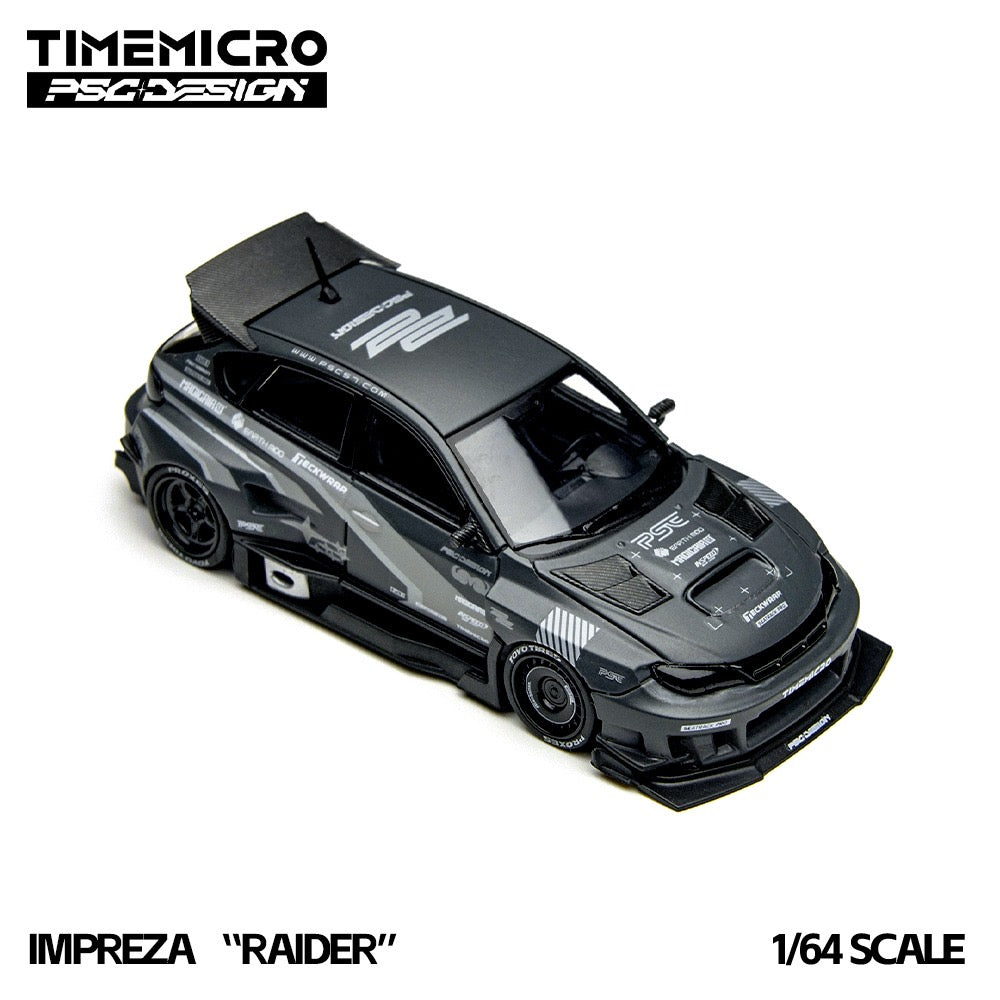 TimeMicro × PSC DESIGN - Impreza "Raider“ of the gray - TM648301