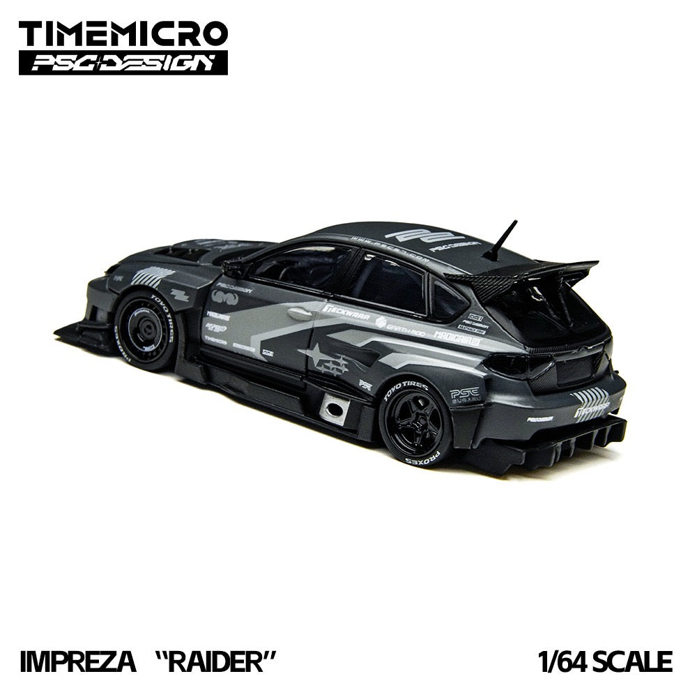 TimeMicro × PSC DESIGN - Impreza "Raider“ of the gray - TM648301