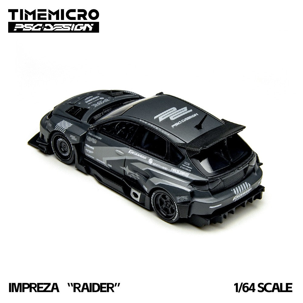TimeMicro × PSC DESIGN - Impreza "Raider“ of the gray - TM648301