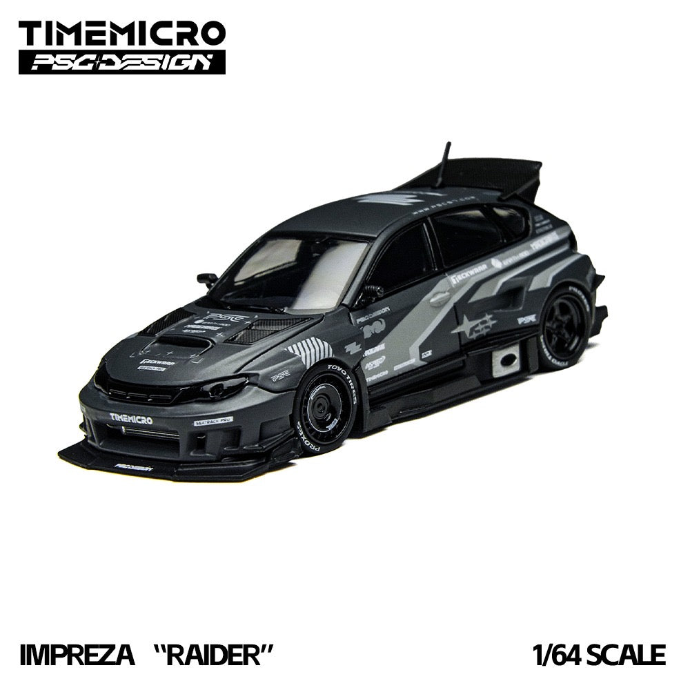 TimeMicro × PSC DESIGN - Impreza "Raider“ of the gray - TM648301