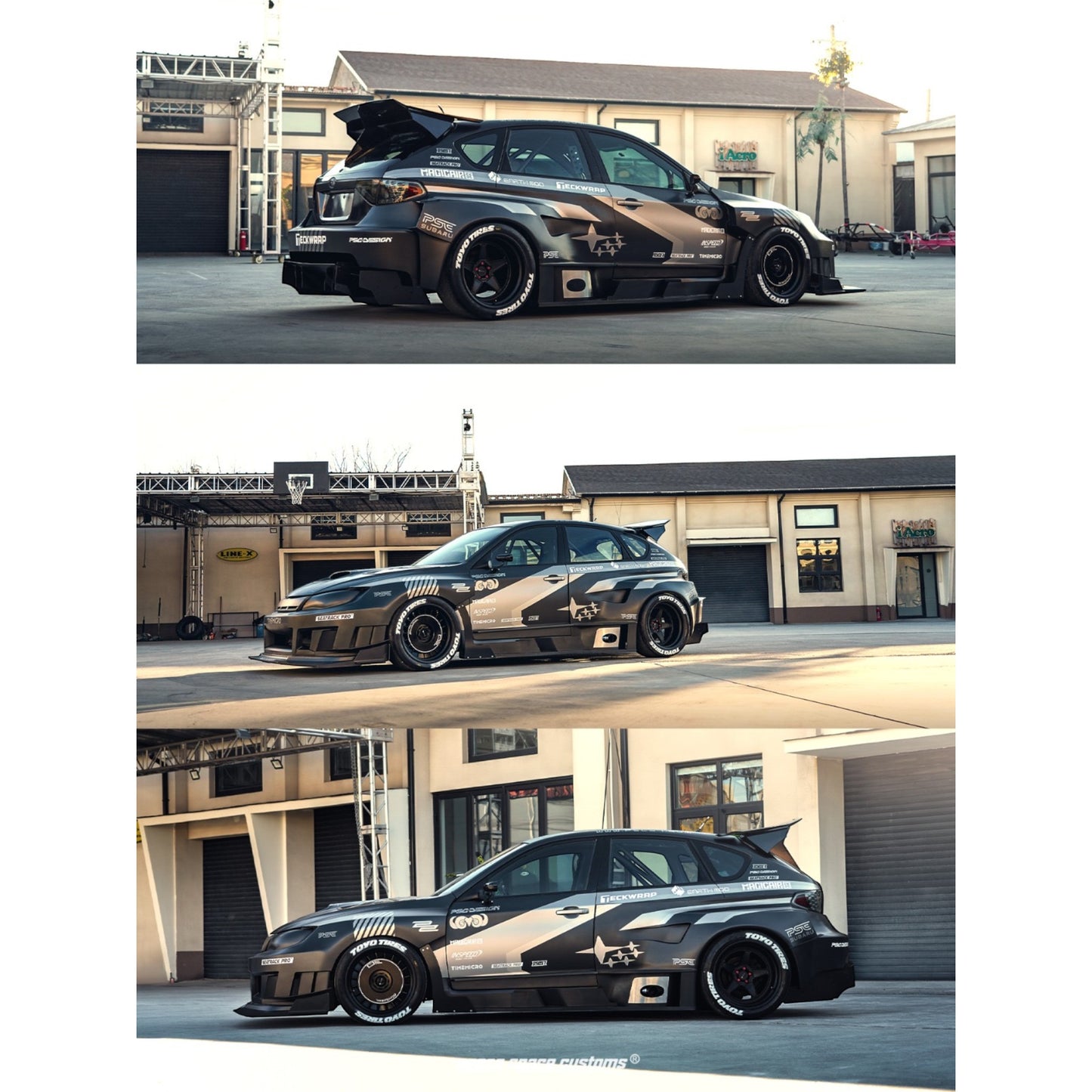 TimeMicro × PSC DESIGN - Impreza "Raider“ of the gray - TM648301