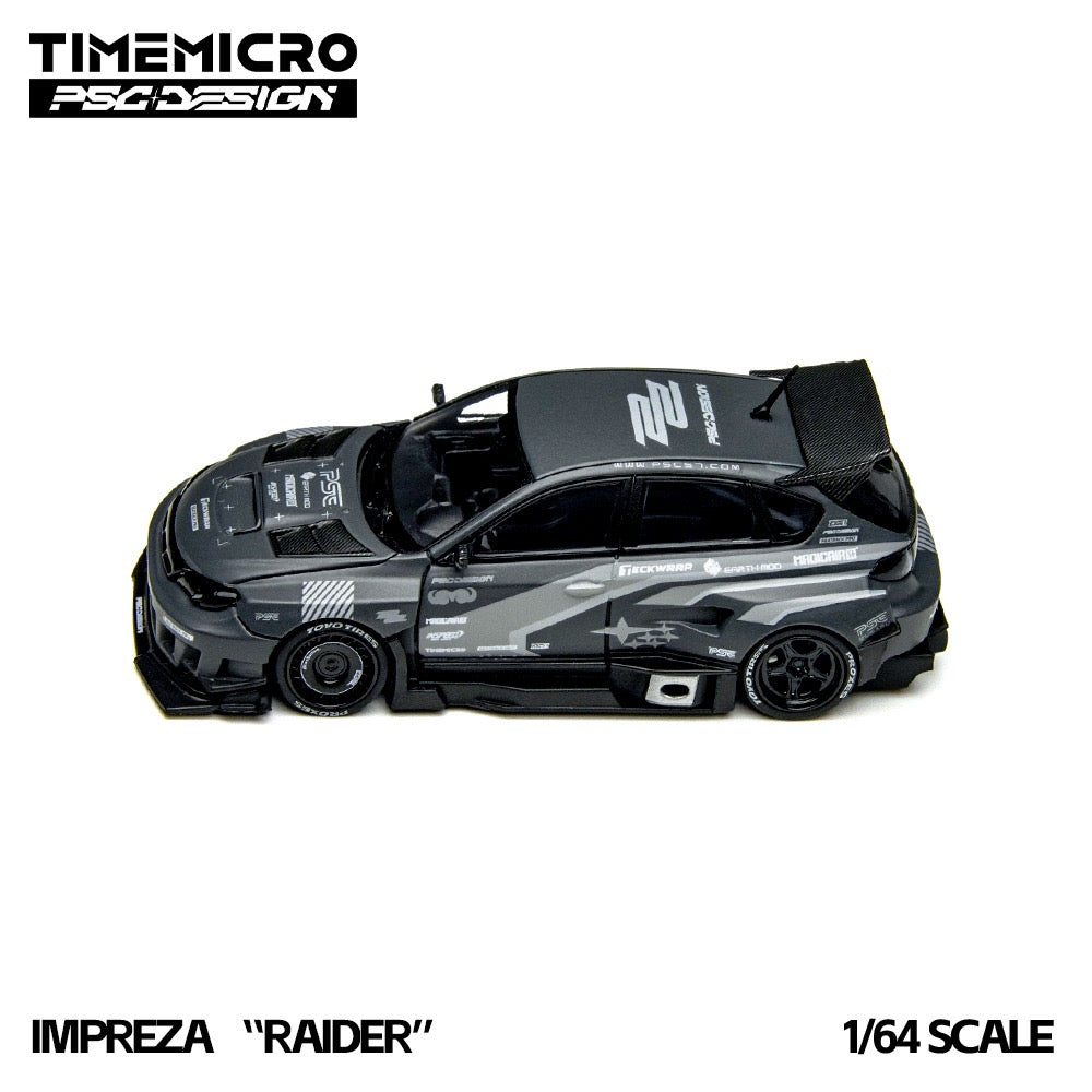 TimeMicro × PSC DESIGN - Impreza "Raider“ of the gray - TM648301
