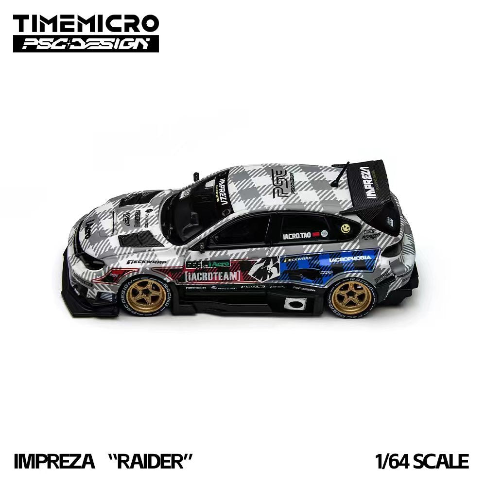 TimeMicro x PSC Design - Pre-Order - Subaru Impreza "Raider" IACRO Team - TM648302