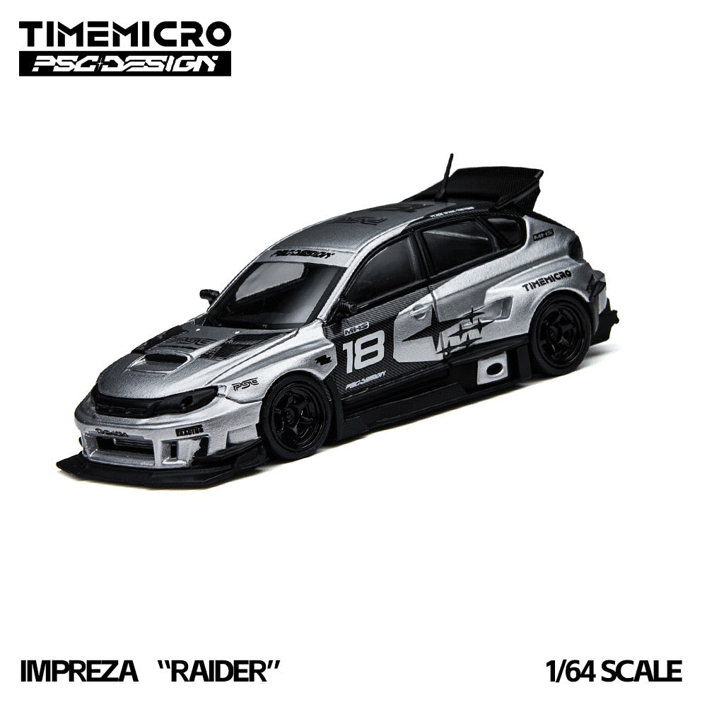 TimeMicro × PSC DESIGN - Pre-Order - Impreza "Raider“ Silver - TM648303