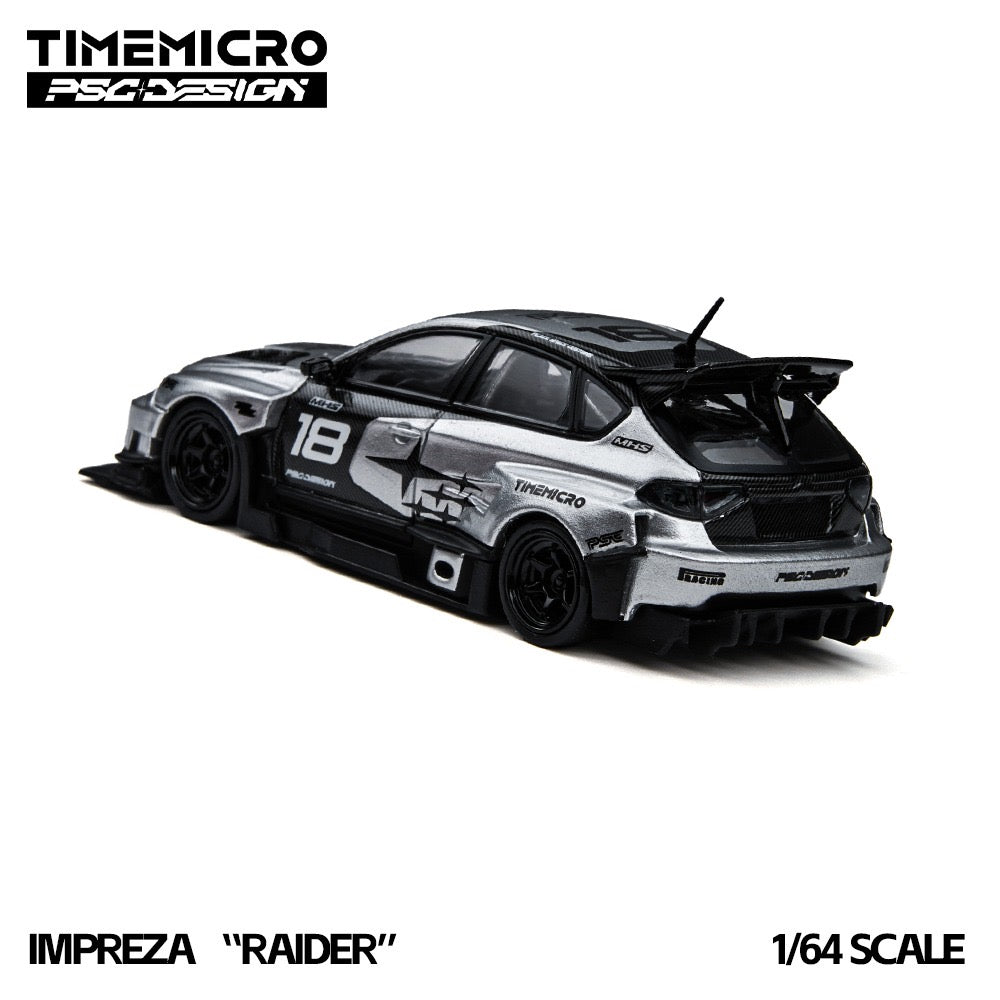 TimeMicro × PSC DESIGN - Pre-Order - Impreza "Raider“ Silver - TM648303