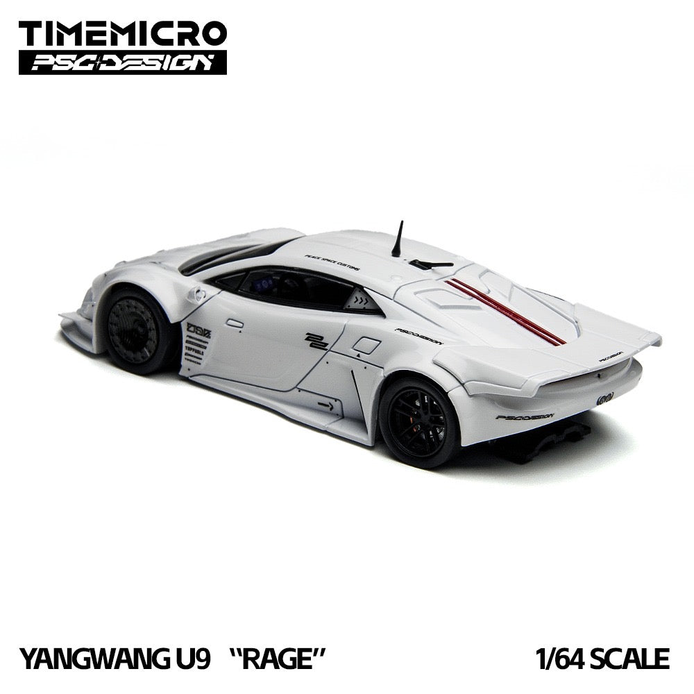 TimeMicro x PSC Design - Pre-Order - YANGWANG U9 "Rage" Longtail White - TM648801