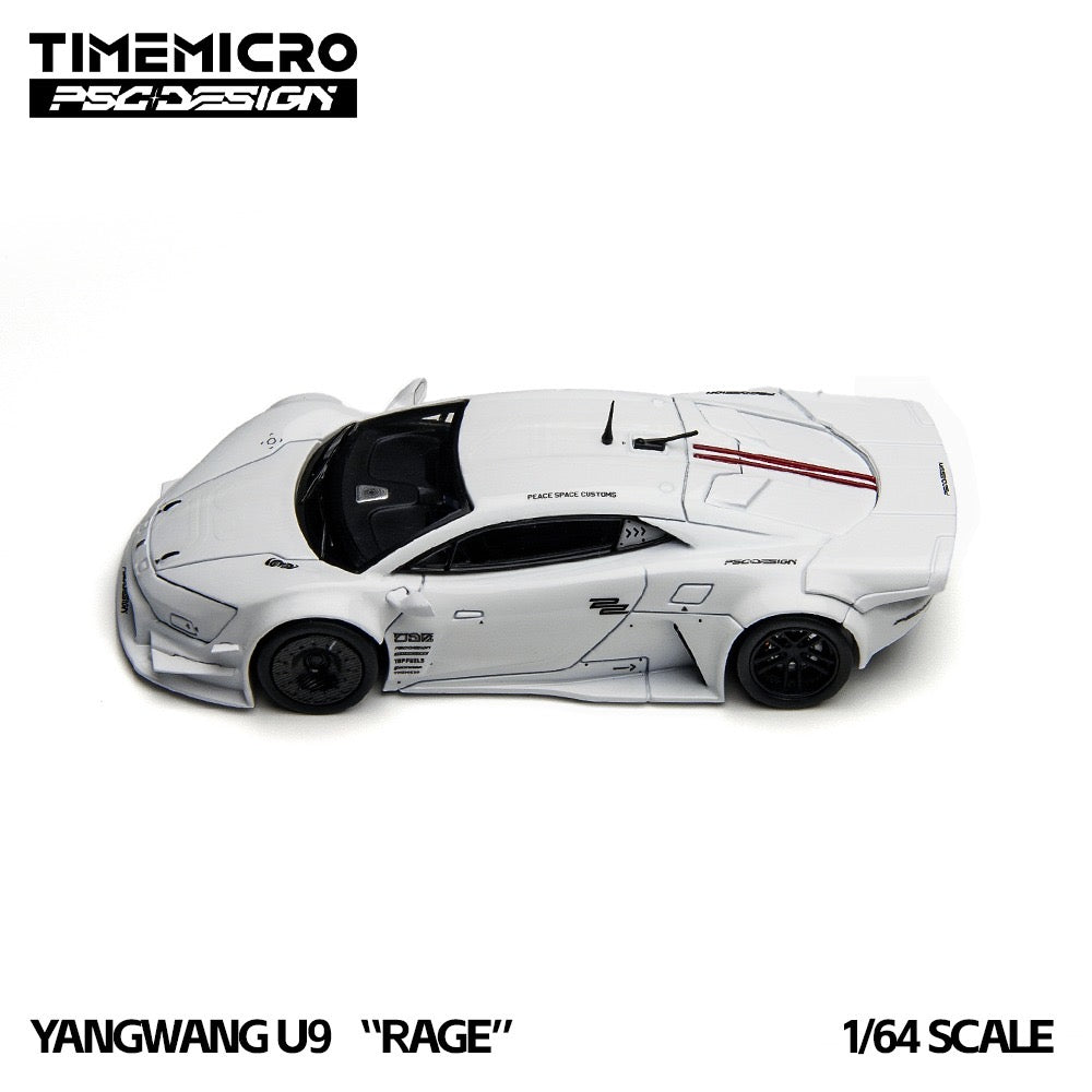 TimeMicro x PSC Design - Pre-Order - YANGWANG U9 "Rage" Longtail White - TM648801