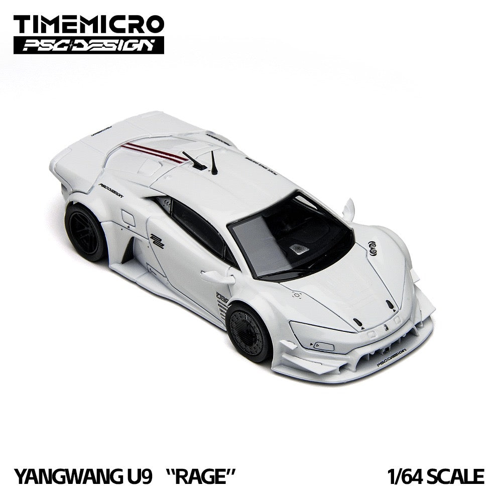 TimeMicro x PSC Design - Pre-Order - YANGWANG U9 "Rage" Longtail White - TM648801