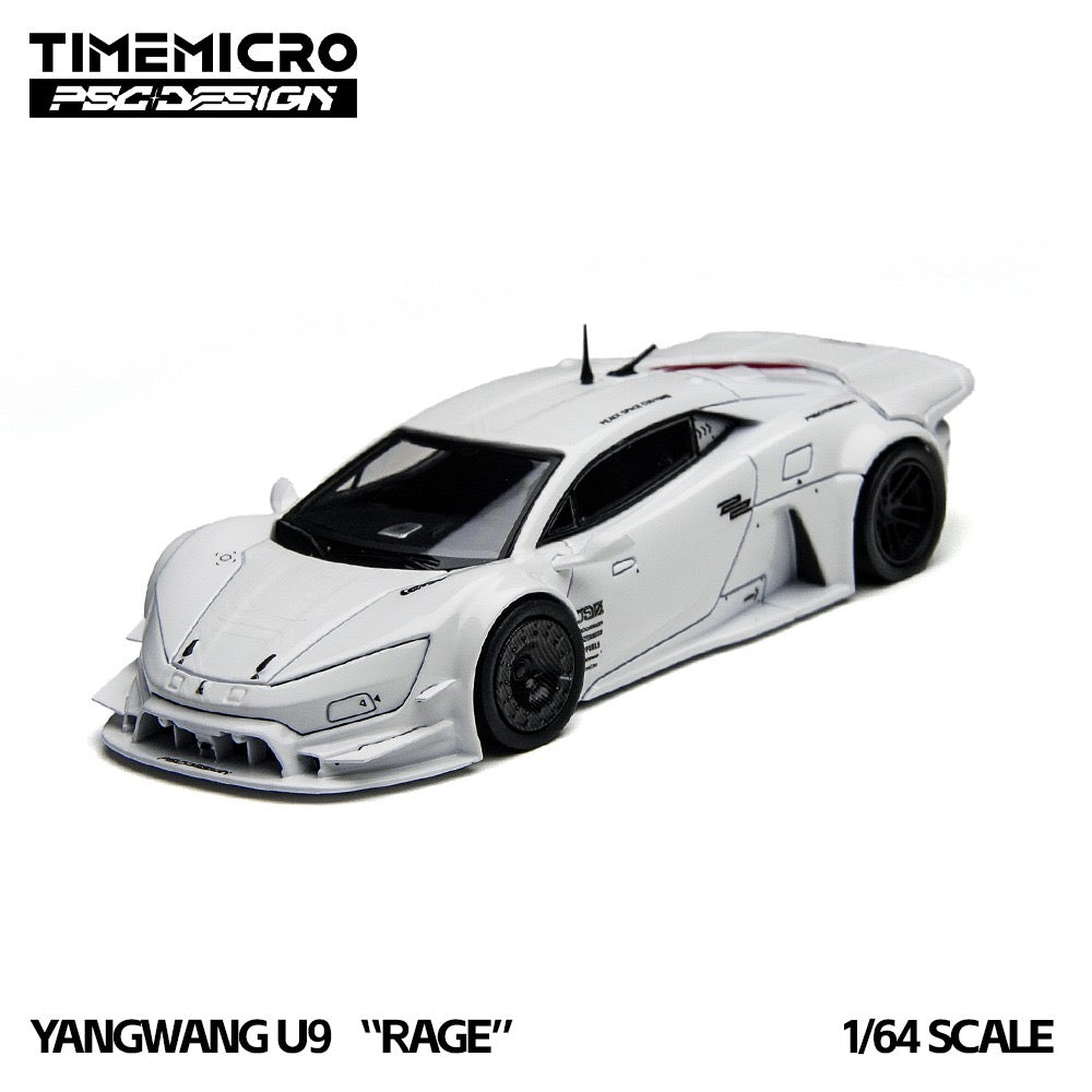 TimeMicro x PSC Design - Pre-Order - YANGWANG U9 "Rage" Longtail White - TM648801