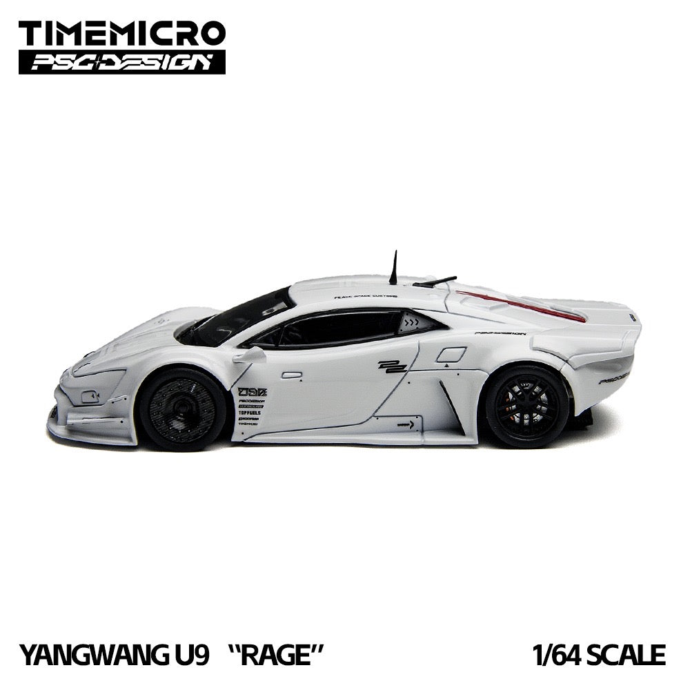 TimeMicro x PSC Design - Pre-Order - YANGWANG U9 "Rage" Longtail White - TM648801