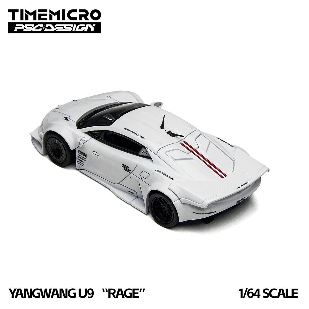 TimeMicro x PSC Design - Pre-Order - YANGWANG U9 "Rage" Longtail White - TM648801