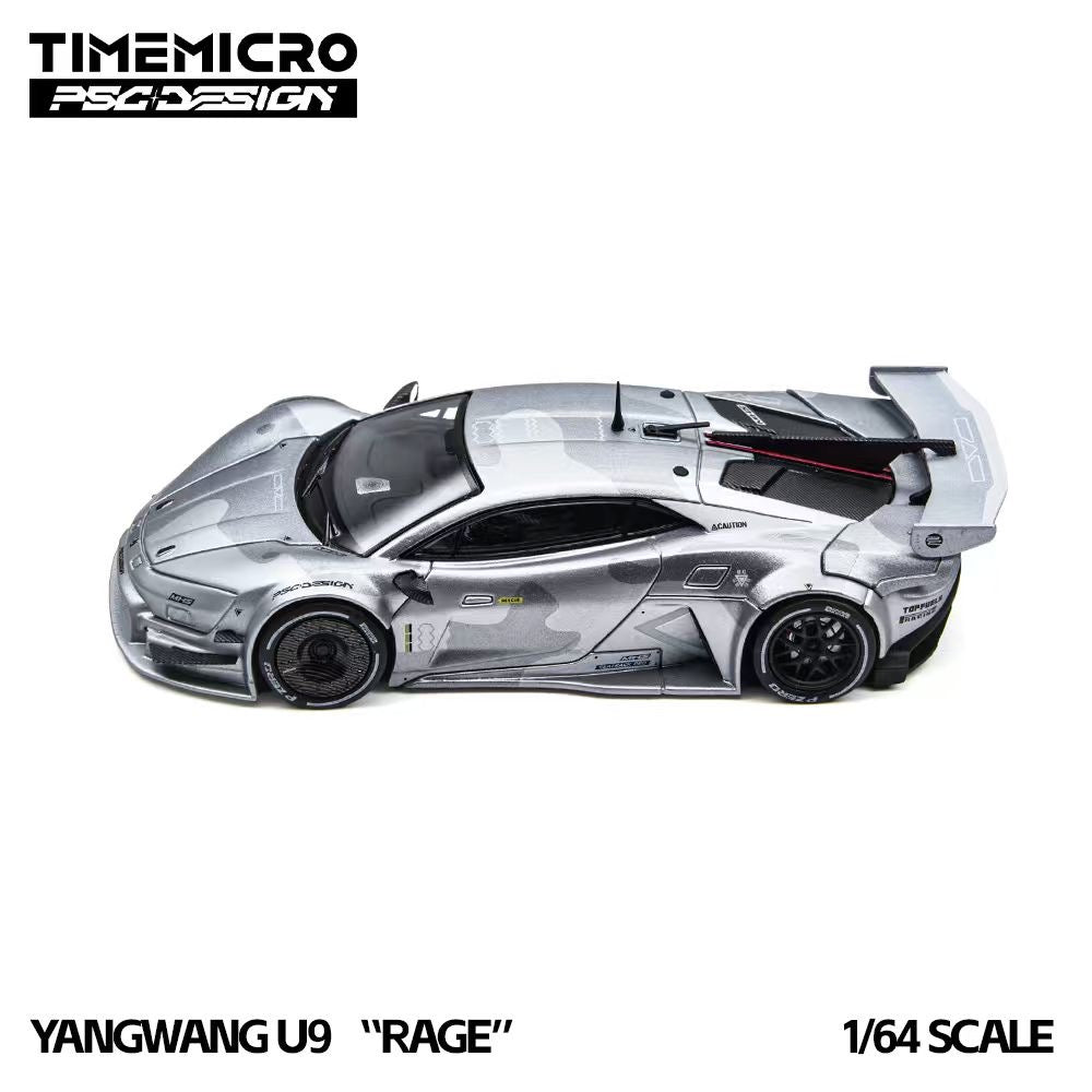 TimeMicro × PSC DESIGN - Pre-Order - U9 "Rage" - Fighter grey - TM648803-D