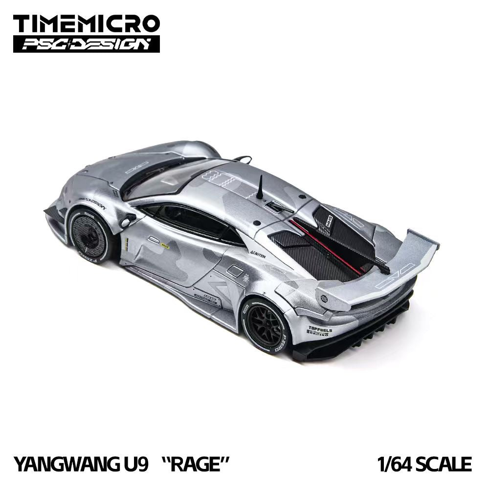 TimeMicro × PSC DESIGN - Pre-Order - U9 "Rage" - Fighter grey - TM648803-D