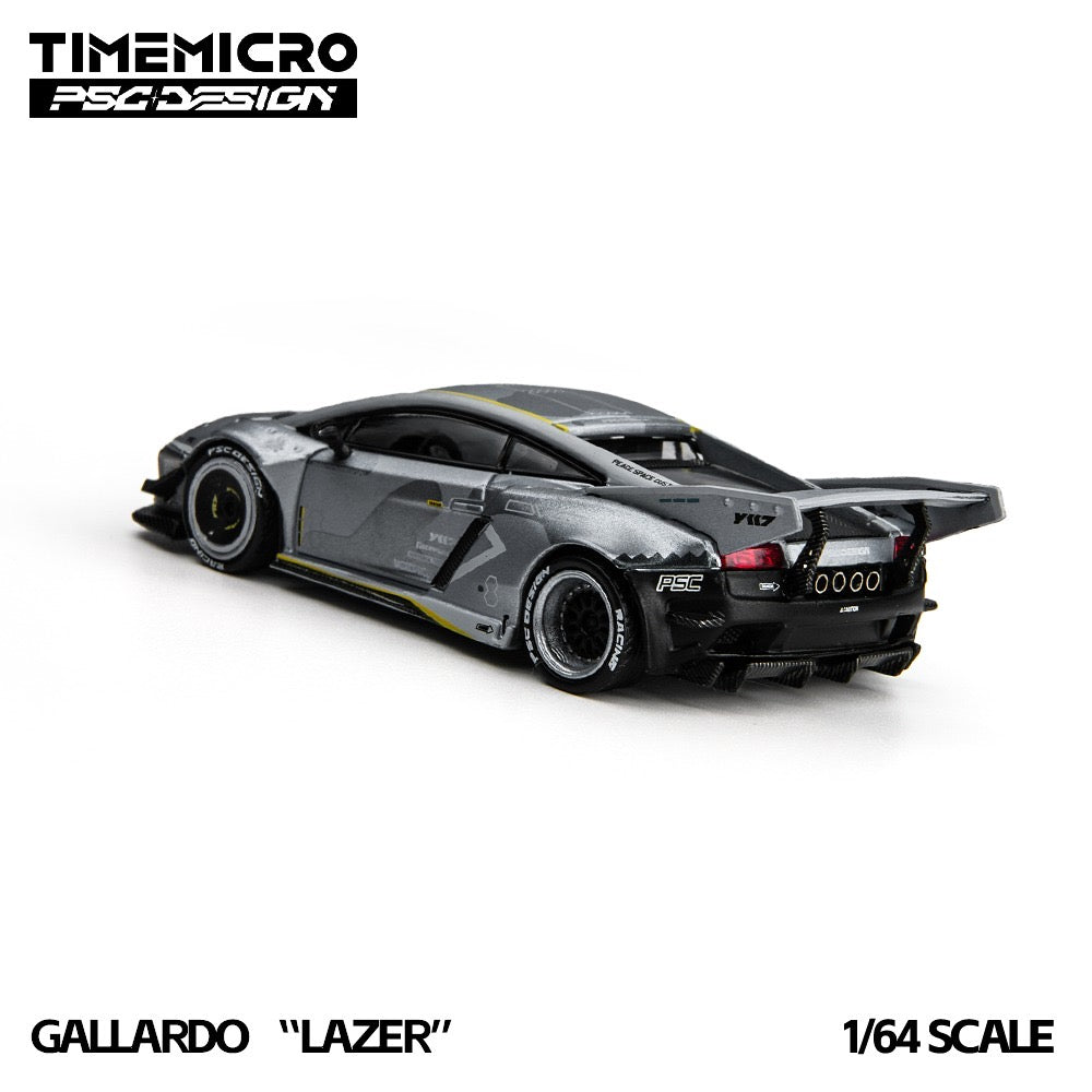 TimeMicro × PSC DESIGN - Pre-Order - Gallardo "Lazer" Fighter Jet Gray - TM648901-D