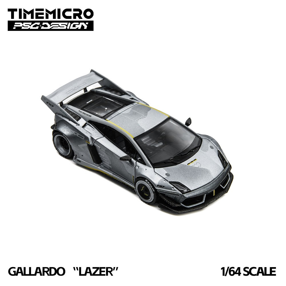 TimeMicro × PSC DESIGN - Pre-Order - Gallardo "Lazer" Fighter Jet Gray - TM648901-D