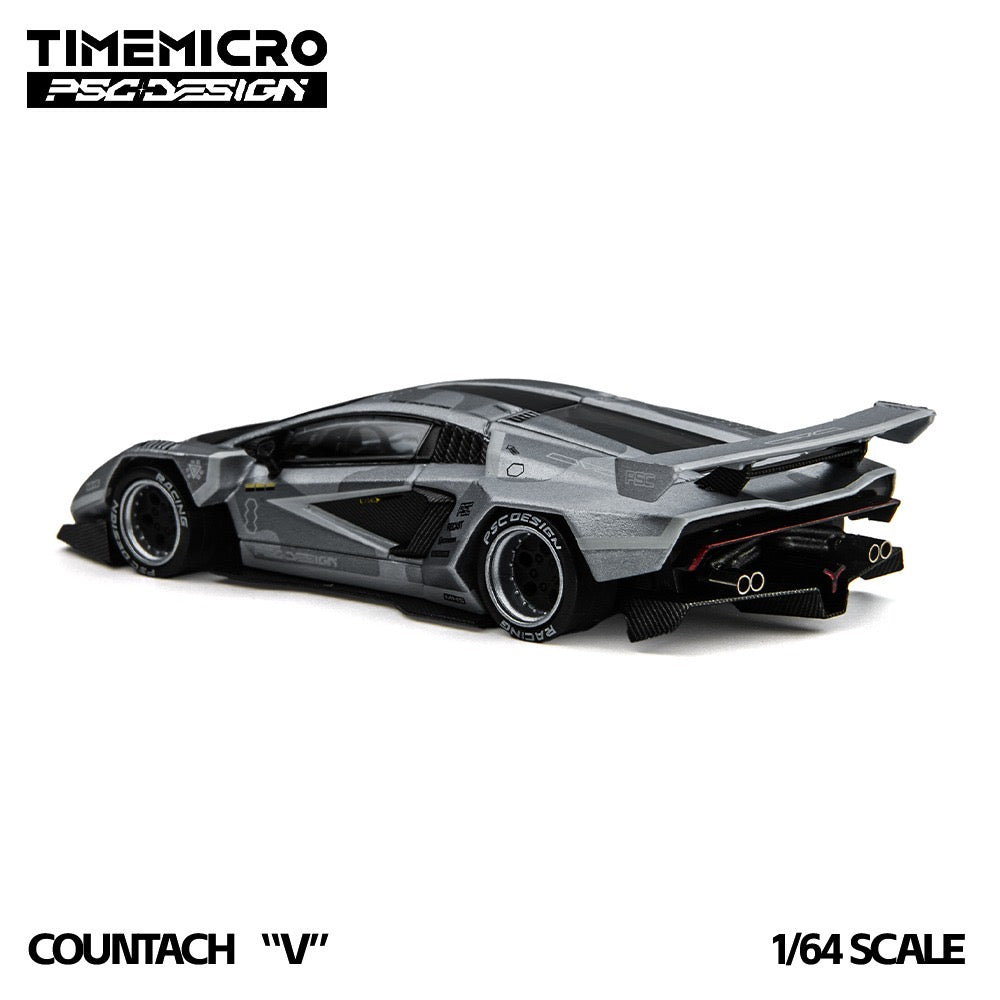 TimeMicro × PSC DESIGN - Pre-Order - Gallardo "Lazer" Fighter Jet Gray - TM648901-D