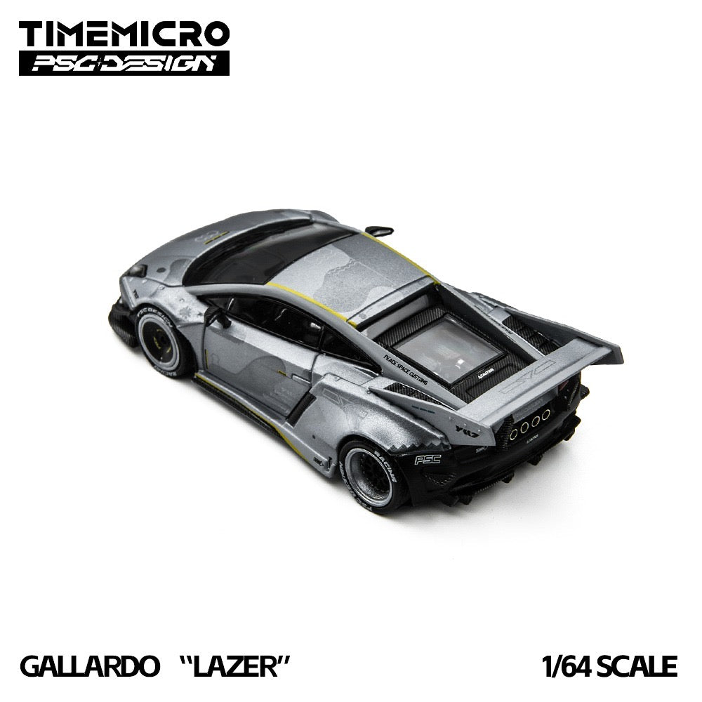 TimeMicro × PSC DESIGN - Pre-Order - Gallardo "Lazer" Fighter Jet Gray - TM648901-D