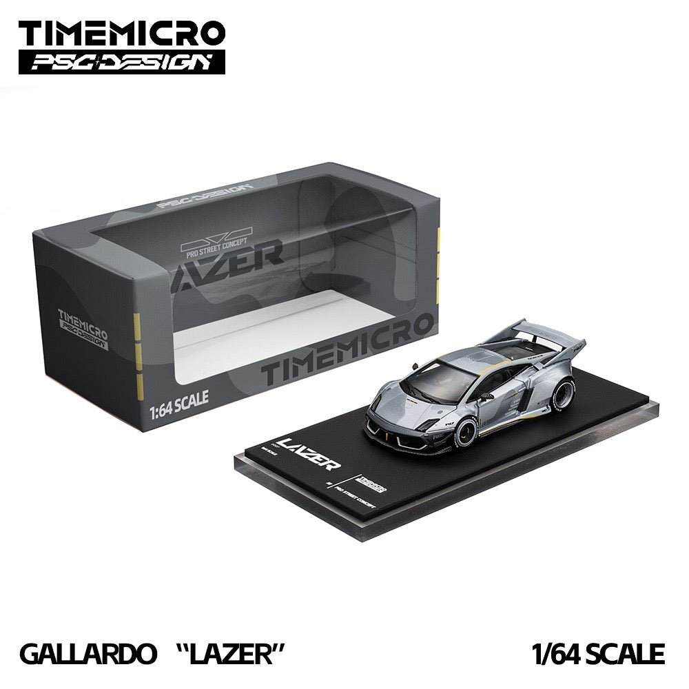 TimeMicro × PSC DESIGN - Pre-Order - Gallardo "Lazer" Fighter Jet Gray - TM648901-D