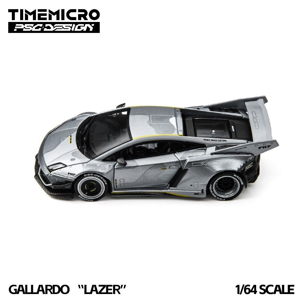 TimeMicro × PSC DESIGN - Pre-Order - Gallardo "Lazer" Fighter Jet Gray - TM648901-D