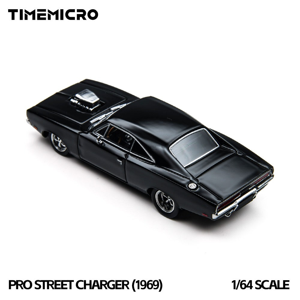 TimeMicro × PSC DESIGN - Pre-Order - 1969 Pro Street Charger, black - TM649001