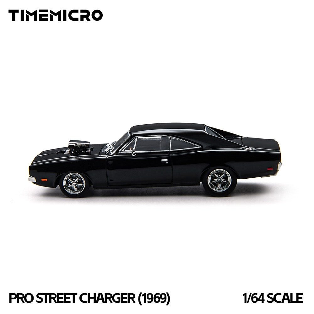 TimeMicro × PSC DESIGN - Pre-Order - 1969 Pro Street Charger, black - TM649001