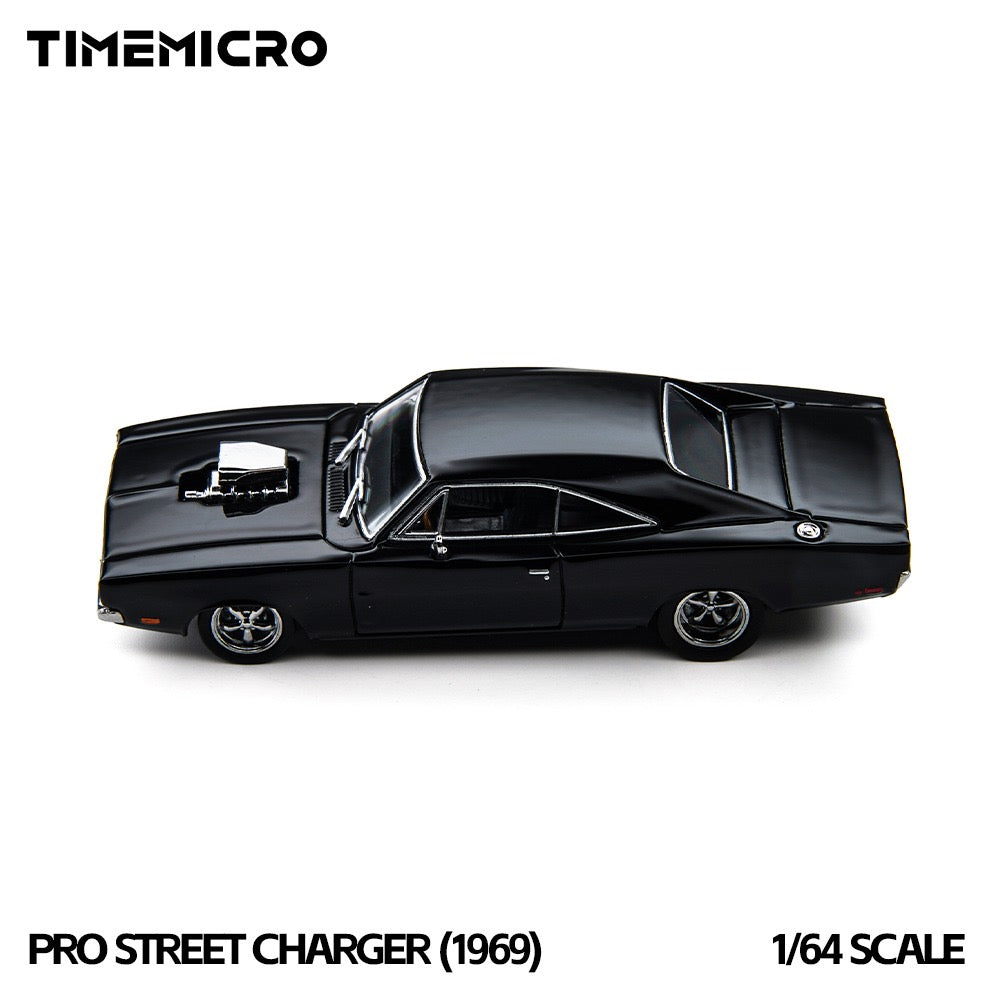TimeMicro × PSC DESIGN - Pre-Order - 1969 Pro Street Charger, black - TM649001